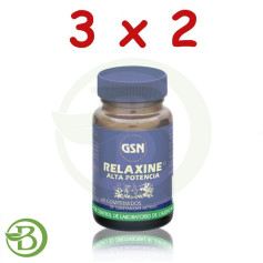 Pacote 3x2 Relaxina 60 Cápsulas GSN