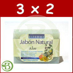 Pacote 3x2 Sabonete Aloe Vera 100Gr. Bifemme