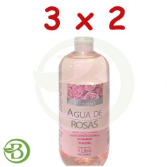 Pacote 3x2 Água de Rosas 1Lt. Bifemme