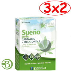Pacote 3x2 Dream com Cannabis 30 Cápsulas Vegetais Ynsadiet