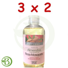 Pacote 3x2 Óleo de Amêndoa + Rosa Mosqueta 250Ml. Bifemme