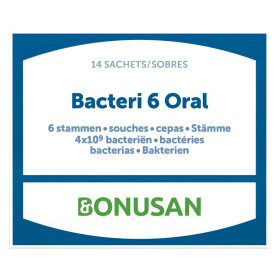 Bacteri 6 Oral 14 Envelopes Bonusan