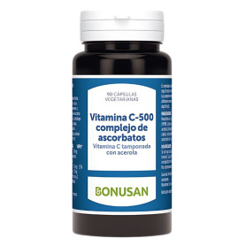 Complexo Ascorbato Vitamina C-500 90 Cápsulas Bonusan