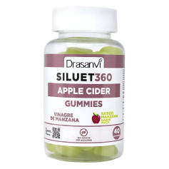 Siluet 360º Vinagre de Maçã 40 Gomas Drasanvi