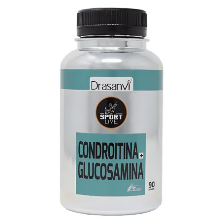 Condroitina + Glucosamina 90 Cápsulas Sport Live Drasanvi