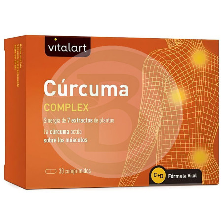Vitalart Turmeric Complex 30 comprimidos Vitalart