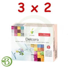 Pacote 3x2 Delcora 60 Cápsulas Novadiet