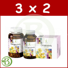 Pacote 3x2 Omenova 400 Cápsulas Novadiet