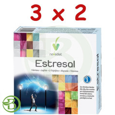 Pacote 3x2 Estresal 60 Cápsulas Novadiet