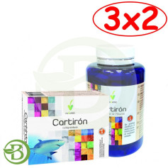 Pacote 3x2 Cartiron 190 Cápsulas Novadiet
