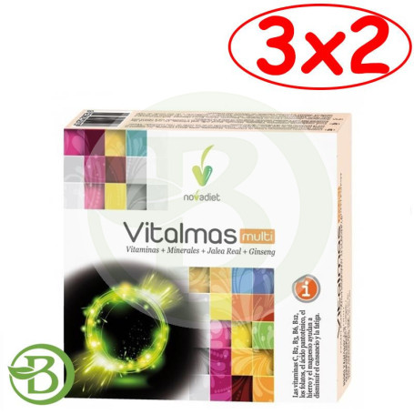 Pack 3x2 Vitalmas Multi 30 Cápsulas Novadiet