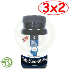 Pacote 3x2 Triptofano+Vit+B6+Mg 30 Cápsulas Nova Diet