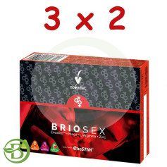 Pacote 3x2 Briosex 30 Cápsulas Diet Nova