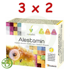 Pacote 3x2 Alestamin 30 Cápsulas Vegetais Nova Diet