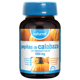 Abóbora (Sementes) 1000Mg 90 Pérolas Naturmil