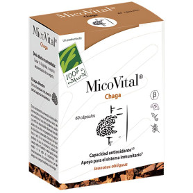 Micovital Chaga 60 Cápsulas 100% Natural