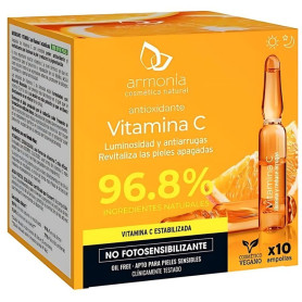 Ampolas faciais de dose única Vit. C Antioxidante 10 Unidades Harmonia