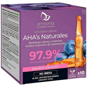 Ampolas faciais de dose única Aha&#39;S Nat-Ren. Celular 10 Unidades Harmonia