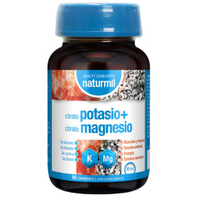 Citrato de Potássio + Citrato de Magnésio 90 Comprimidos Naturmil