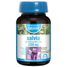 Sálvia 2500Mg 60 Comprimidos Naturmil