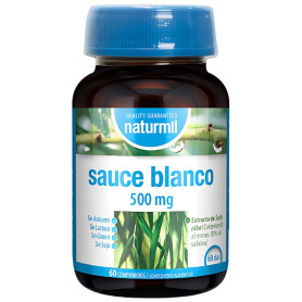 Salgueiro Branco 500Mg 60 Comprimidos Naturmil