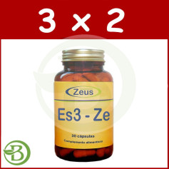 Pacote 3x2 Es-3-Ze 30 Cápsulas Zeus