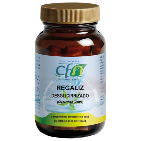 Alcaçuz Deglicirrízico 60 Cápsulas Cfn