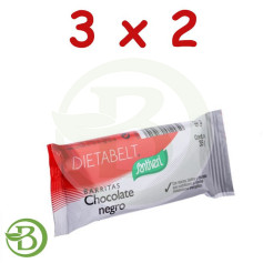 Pacote 3x2 Barras de Choco Db-Preto 35Gr. Santiveri
