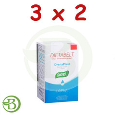 Pacote 3x2 Filtros Db-Drenaplant 20 Santiveri