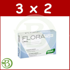 Pacote 3x2 Florase Urol 40 Cápsulas Santiveri