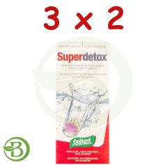 Pacote 3x2 Xarope Superdetox 240Ml. Santiveri