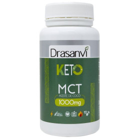 Óleo Mct 60 Cápsulas Keto Drasanvi