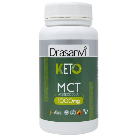 Óleo Mct 60 Cápsulas Keto Drasanvi