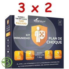 Pacote 3x2 Kit de Imunidade Soria Natural Crash Plan