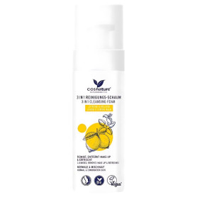 Cosnature Espuma de Limpeza Orgânica 3 em 1 Melisa e Limão 150Ml