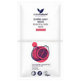 Máscara Facial Beautiful Skin Toranja Rosa 2X8ml Cosnature