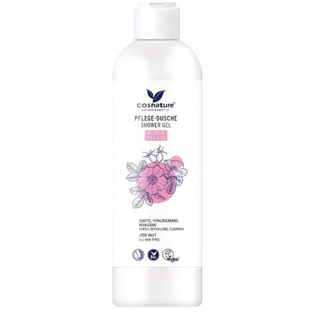Gel de Banho Hidratante Rosa Selvagem Bio 250Ml Cosnature