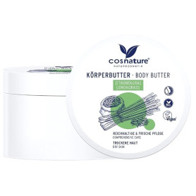 Manteiga Corporal Orgânica de Capim Limão 200Ml Cosnature