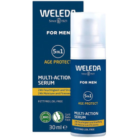 Soro Multi-Ação 5 em 1 Para Homens 30Ml Weleda