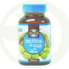 Lecitina de soja 500Mg. 120 Naturmil Pearls