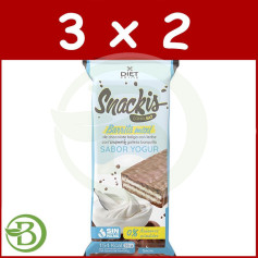Pack 3x2 Snackis Compleat Sabor Iogurte 35 Gr Herbora