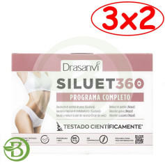 Pacote 3x2 Siluet 360 120 Comprimidos Drasanvi