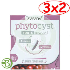 Pacote 3x2 Fitocisto Bicamada 30 Comprimidos Drasanvi