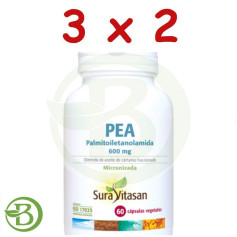 Pacote 3x2 Ervilha 60 Cápsulas Sura Vitasan