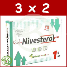 Pacote 3x2 Nivesterol Plus 30 Cápsulas Pinisan