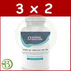 Pacote 3x2 Óleo de Orégano 150Mg 60 Cápsulas Nutrinat Evolution