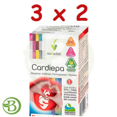 Pacote 3x2 Cardiepa 60 Cápsulas Diet Nova