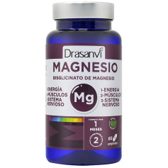 Bisglicinato de Magnésio Mineral 60 Comprimidos Drasanvi