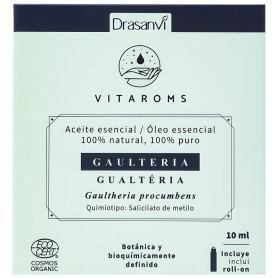 Óleo Essencial Orgânico Wintergreen Cosmos 10Ml Vitaroms Drasanvi