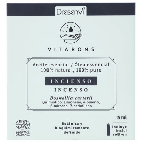 Cosmos Óleo Essencial de Incenso Orgânico 5Ml Vitaroms Drasanvi